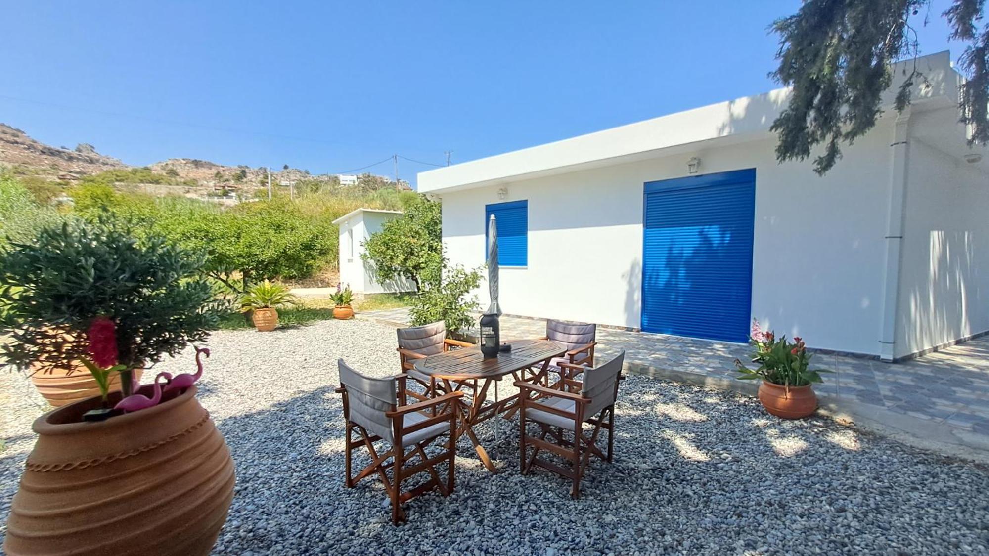 Deja Blue Villa Archangelos  Eksteriør billede